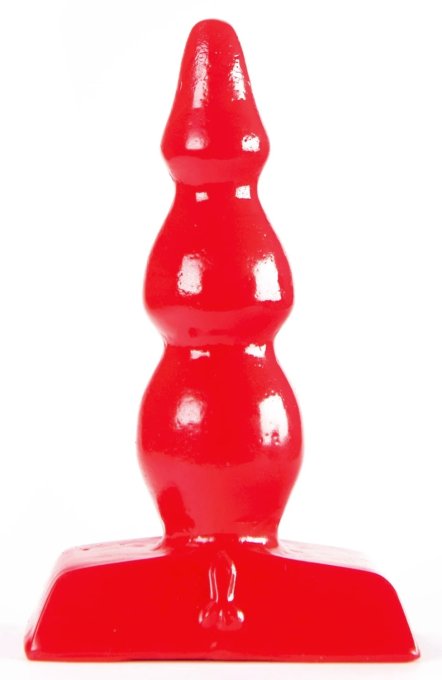 Plug Zizi Ripple 9 x 3 cm Rouge