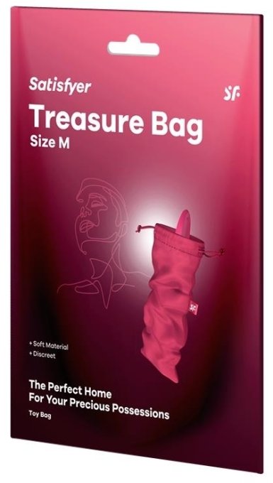 Pochette de Rangement TREASURE BAG M Rose