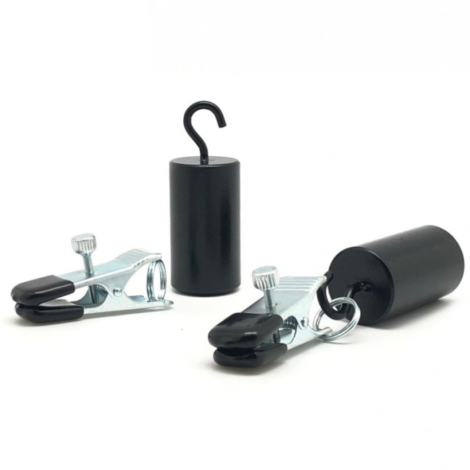 Poids pour seins / Ballstretcher 100g avec pinces - 2 pièces