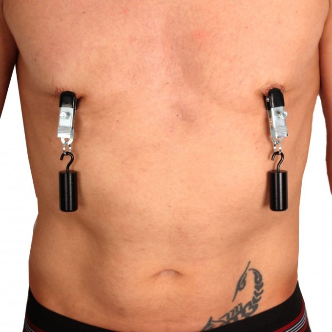 Poids pour seins / Ballstretcher 400g avec pinces - 2 pièces