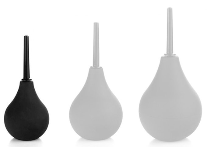 Poire anale Bulb Douche 89 ml Noire