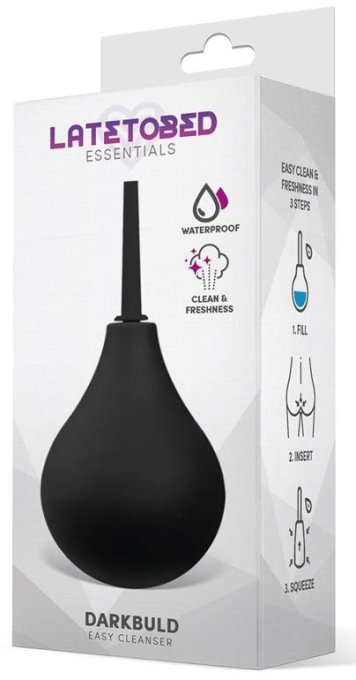 Poire anale Buld Easy Noire