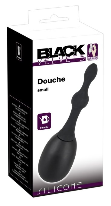 Poire Velvet Shower 200 ml - 14 x 3 cm Noire
