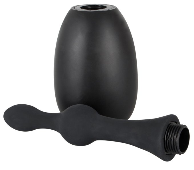 Poire Velvet Shower 200 ml - 14 x 3 cm Noire