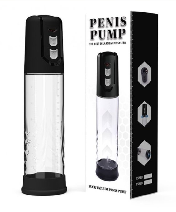 Pompe à pénis automatique Aid Erection 17 x 6cm