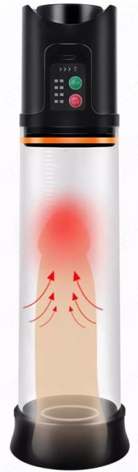 Pompe à pénis automatique Slipp Up 19 x 5.5cm