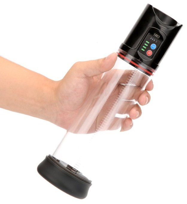 Pompe à pénis automatique Slipp Up 19 x 5.5cm