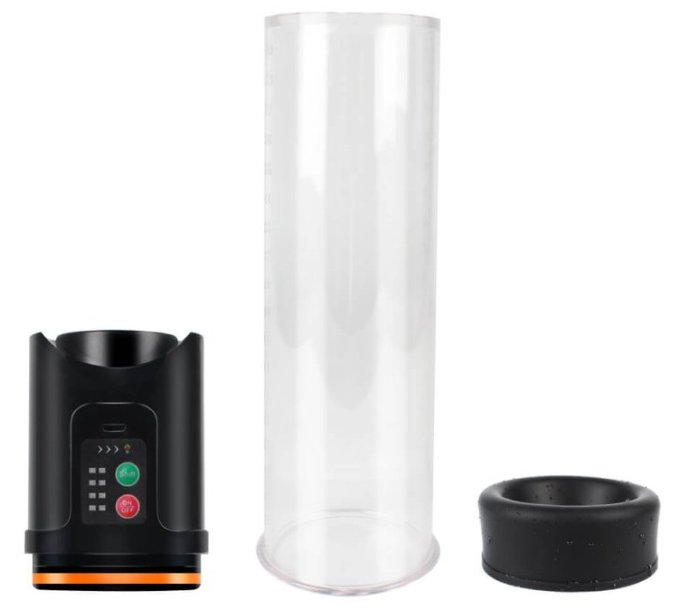 Pompe à pénis automatique Slipp Up 19 x 5.5cm