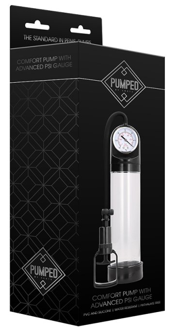 Pompe à pénis avec Jauge Comfort Pump 21 x 6cm