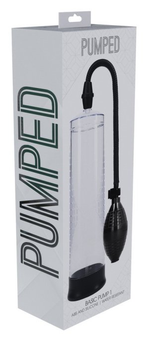 Pompe à pénis Basic Pump 1 20 x 5.8 cm Transparente