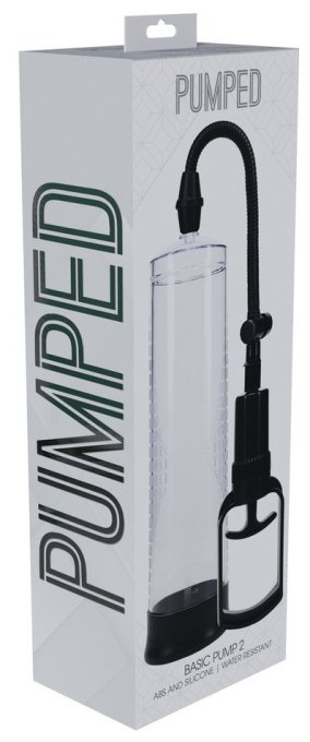 Pompe à pénis Basic Pump 2 20 x 5.8 cm Transparente