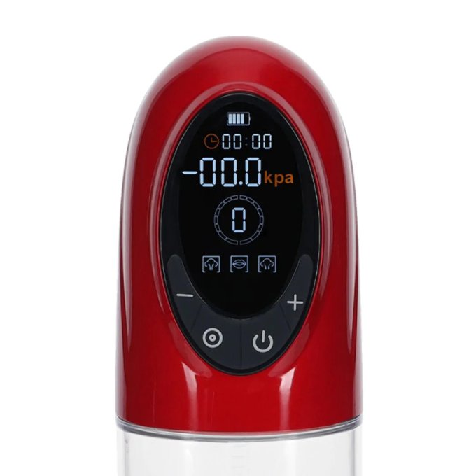 Pompe à pénis Cyberpulse 21 x 6 cm Rouge