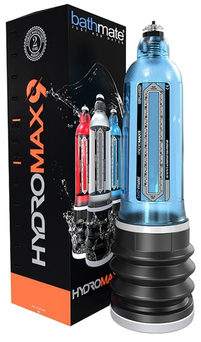 Pompe à pénis Hydromax 9 Bleue