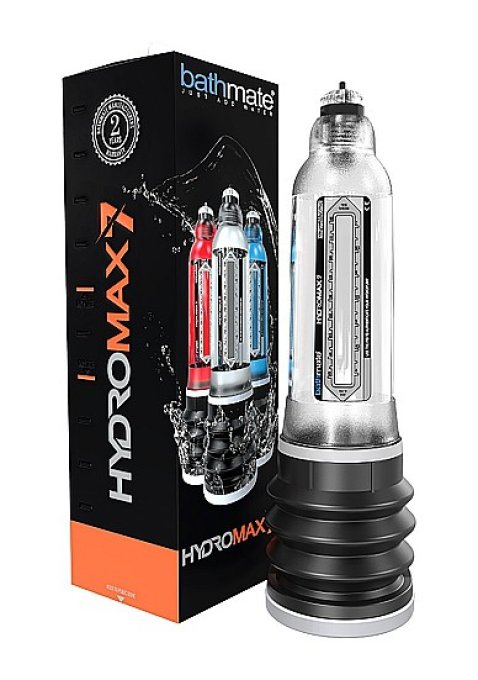 Pompe à pénis Hydromax 7 Transparente
