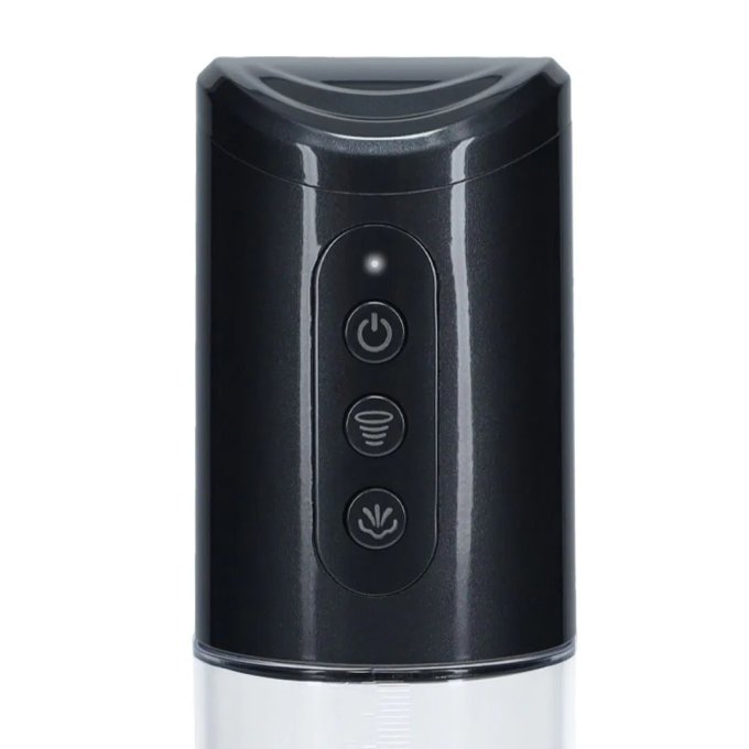 Pompe à pénis Hyperpump 20 x 5.8 cm Noire