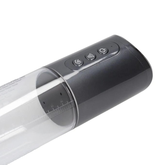 Pompe à pénis Hyperpump 20 x 5.8 cm Noire