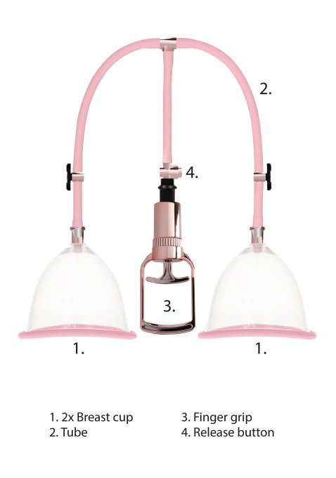 Pompe à seins LARGE - Rose Gold