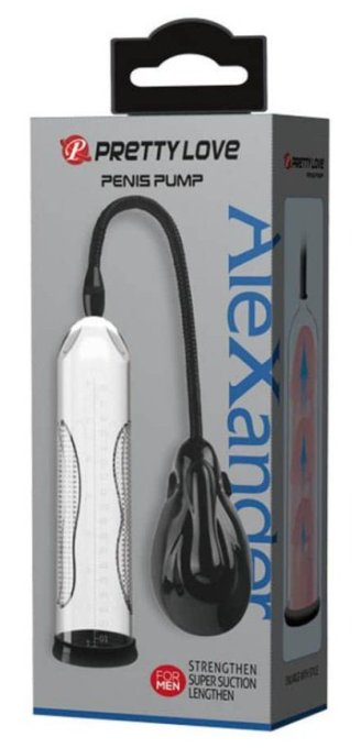 Pompe de pénis automatique Alexander Pro 24 x 6cm
