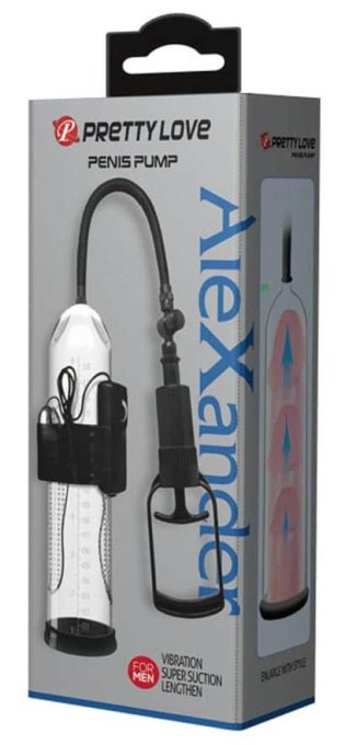 Pompe de pénis vibrante Alexander 24 x 6cm