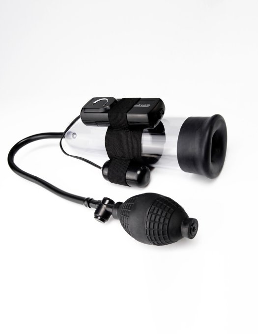 Pompe pour pénis vibrante Worx Beginner 19 x 5cm