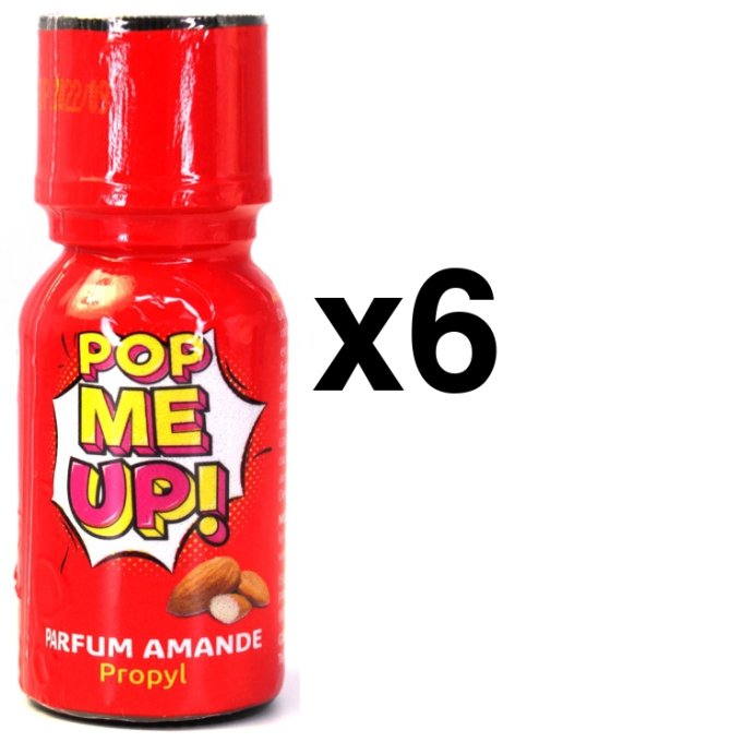 POP ME UP Parfum Amande 15ml x6