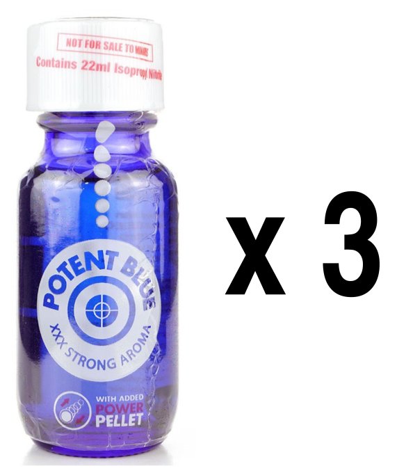 Potent Blue 22ml x3