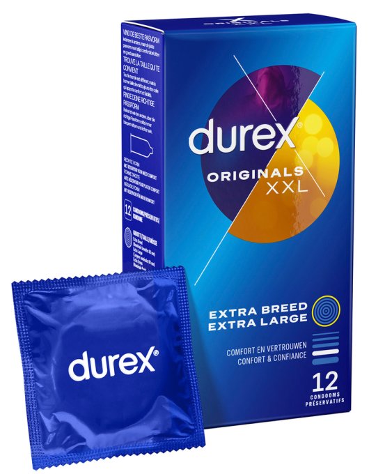 Préservatifs Durex Originals XXL x12