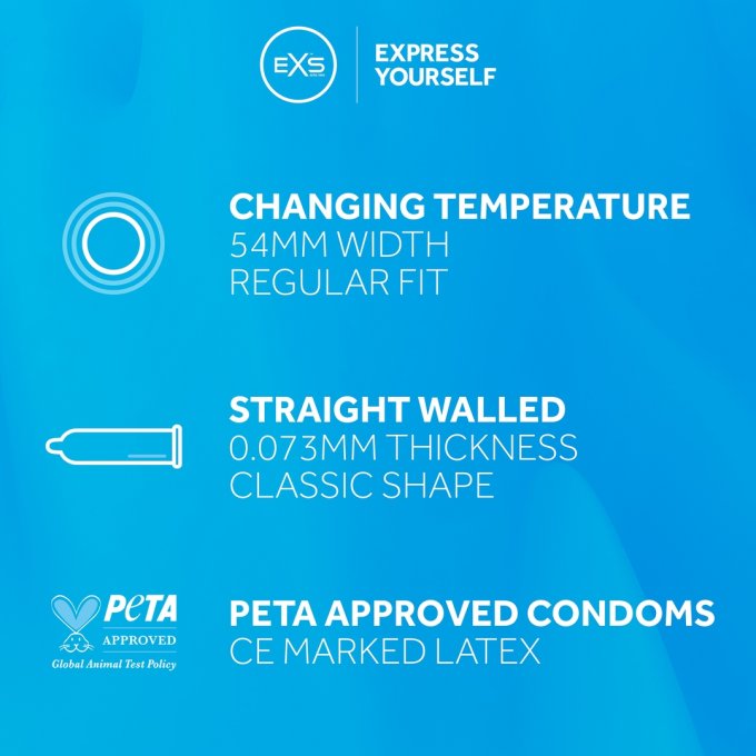 Préservatifs Effet refroidissant Cooling x12