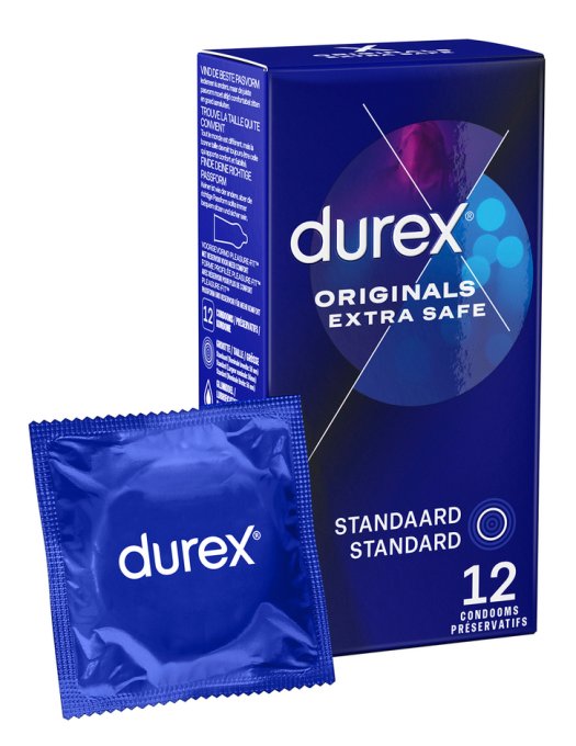 Préservatifs Épais Durex Originals Extra Safe x10