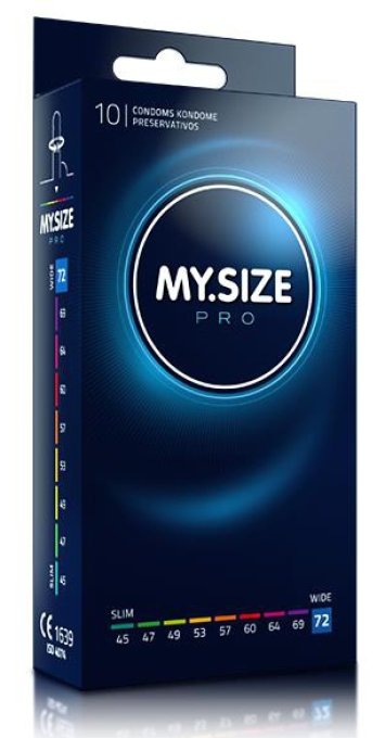 Préservatifs My Size 72mm x10