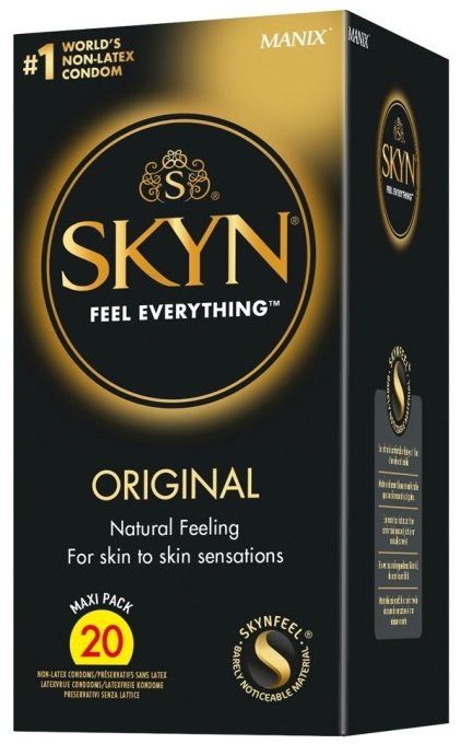 Préservatifs sans latex Skyn Original x20