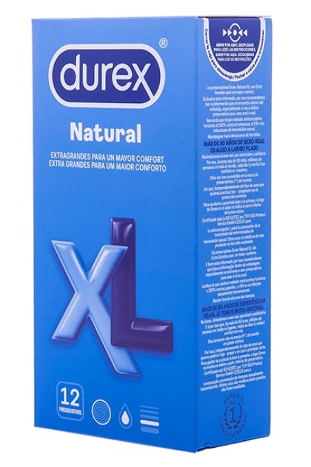 Préservatifs XL Durex x12
