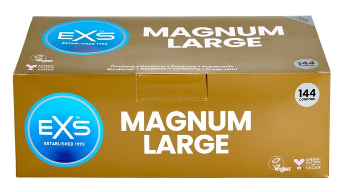 Préservatifs XXL Magnum x144