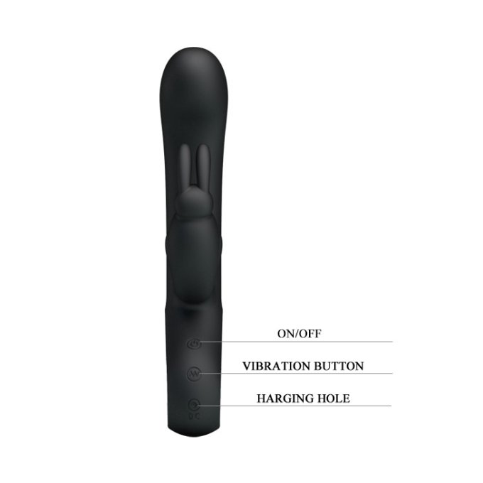 Vibro Rabbit  Webb Noir