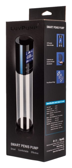 Pompe à pénis automatique Smart Penis Pump 24 x 6cm