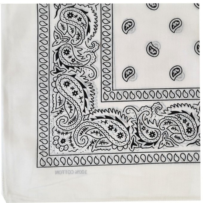 Bandana HANKY Code Fetish Blanc - Masturbation