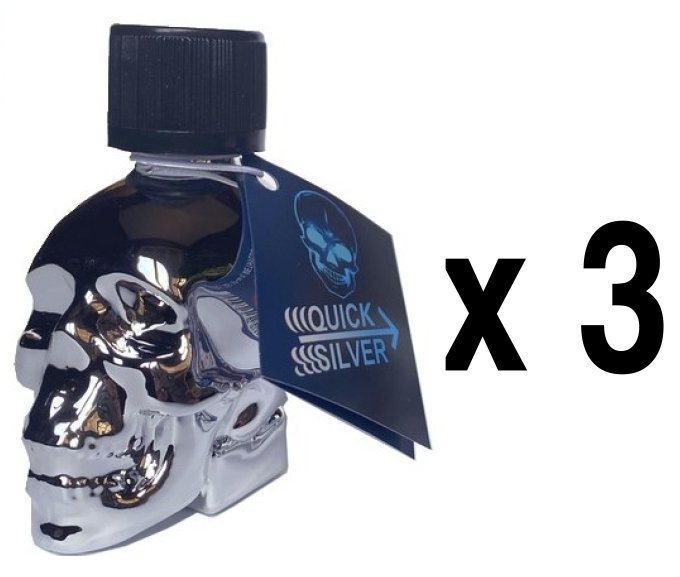 QUICK SILVER SKULL 25ml x3