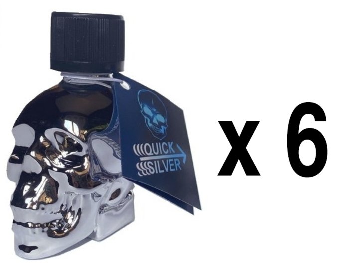 QUICK SILVER SKULL 25ml x6