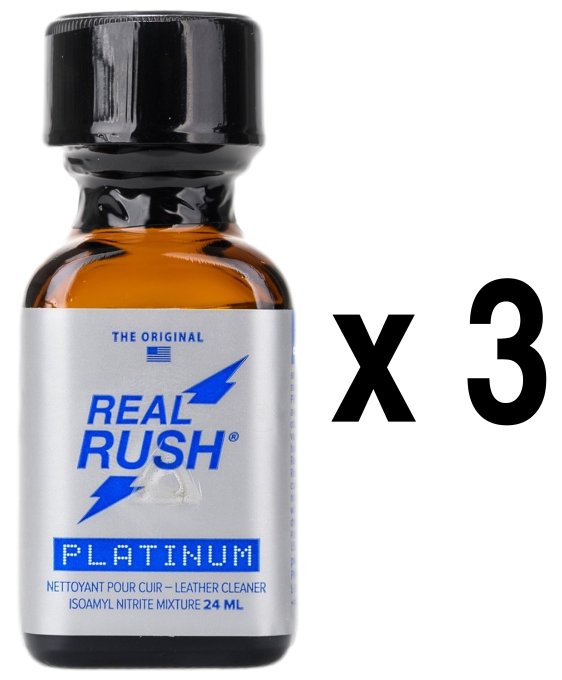 REAL RUSH PLATINUM 24ml x3