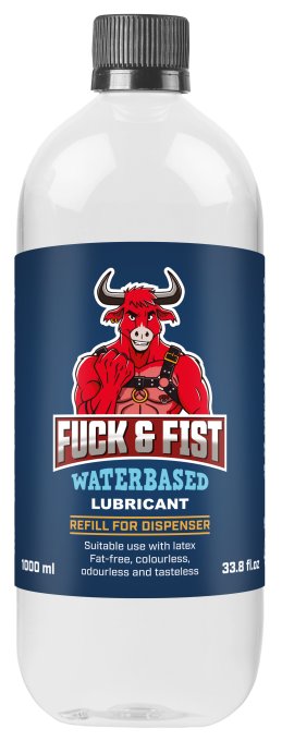 Recharge 1L pour Distributeur - Lubrifiant FUCK & FIST WATER