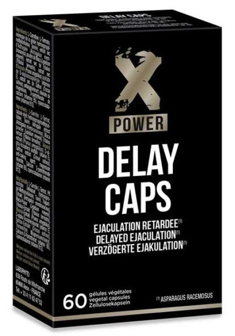 Retardant l'éjaculation DelayCaps XPower 60 Gélules