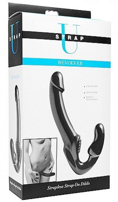 Gode Ceinture noir Revolver