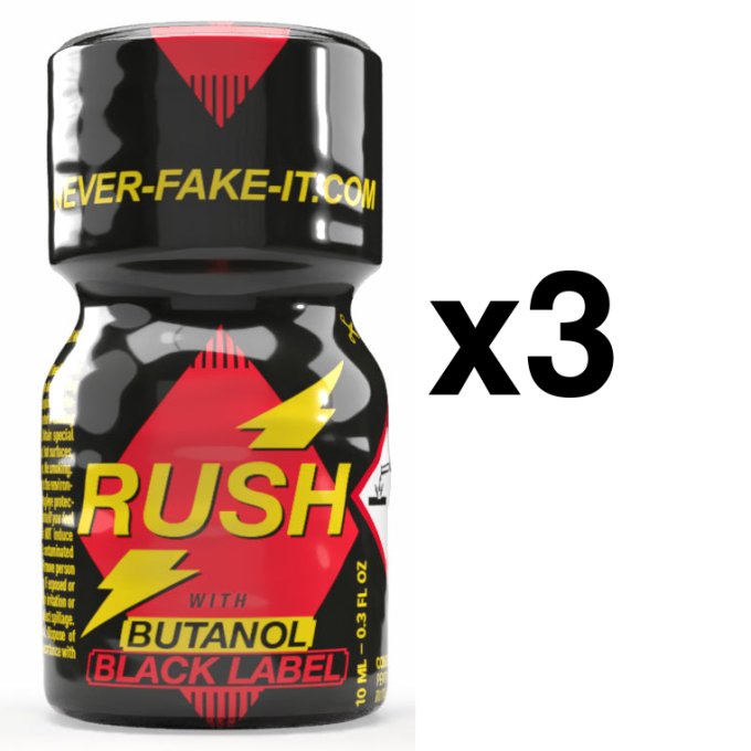 Rush Butanol Black Label 10ml x3