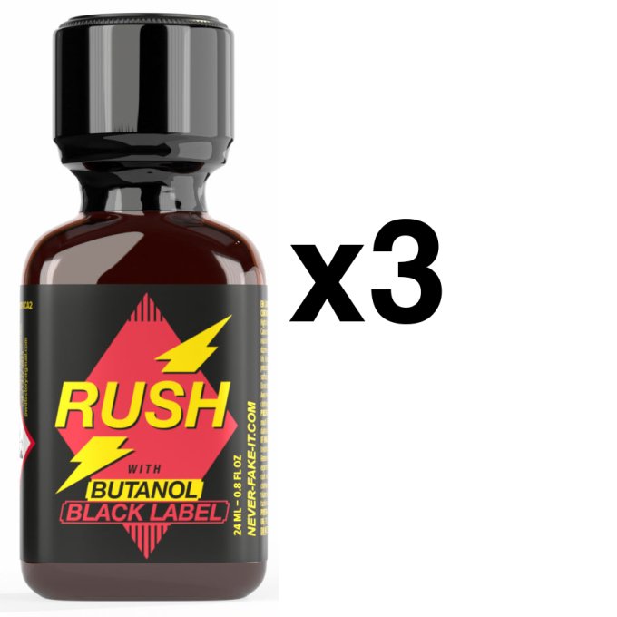 Rush Butanol Black Label 24ml x3