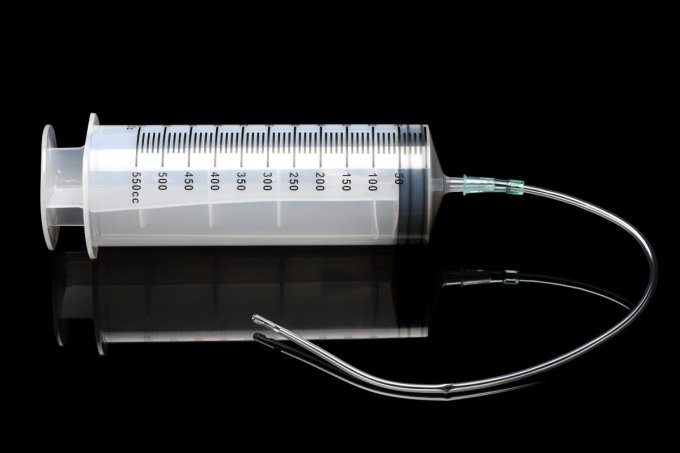 Seringue pour Eau et Lubrifiant Enema Syringe 550ml