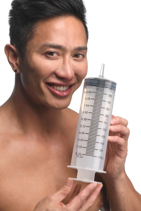 Seringue pour Eau et Lubrifiant Enema Syringe 550ml
