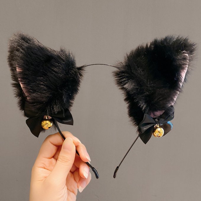 Serre-Tête Kitten Ears Noir