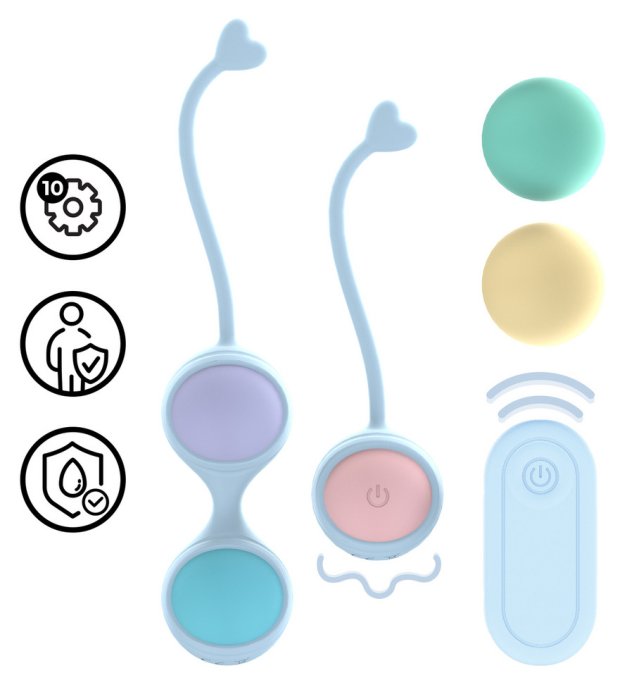 Set de 5 Boules de Geisha Polinia