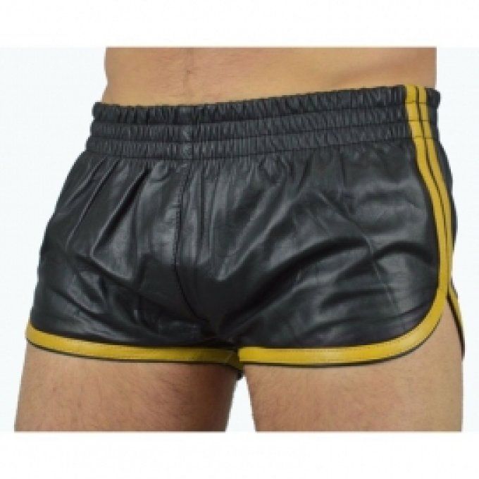 Short Imitation Cuir Sports