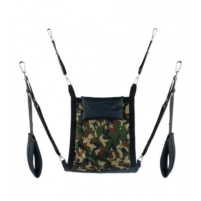 Kit Sling Tissu Triangle +  Armature Grise